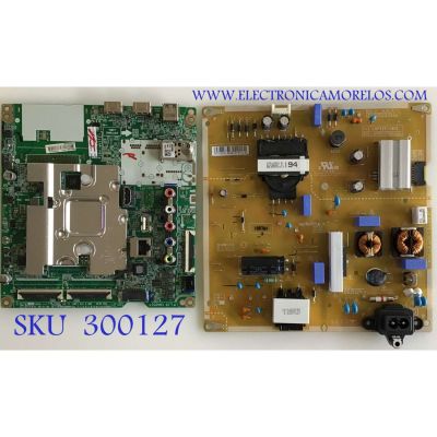 KIT DE TARJETAS PARA TV LG 4K·UHD·HDR SMART TV / MAIN EBT66076102 / EAX68253604 / EAX68253605 / 66076102 / FUENTE EAY65149301 / LGP55T-19U1 / 65149301 / EAX68284301 / PANEL'S NC550DQG-AAHX3 / HC550DQG-SLXL3-9141 / MODELO 55UM7300AUE / 55UM7300AUE.BUSYDKR